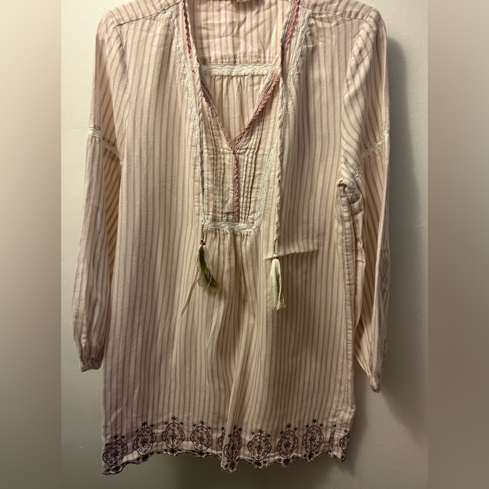 Boho long sleeve dress